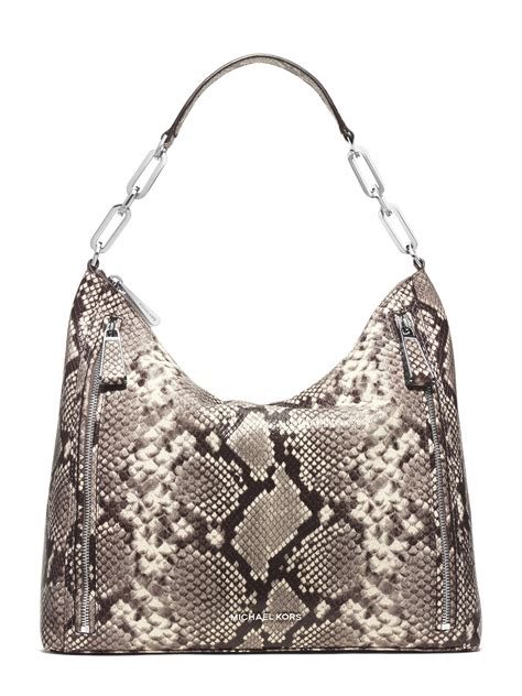 michael kors bag snakeskin|michael kors snakeskin shoulder bag.